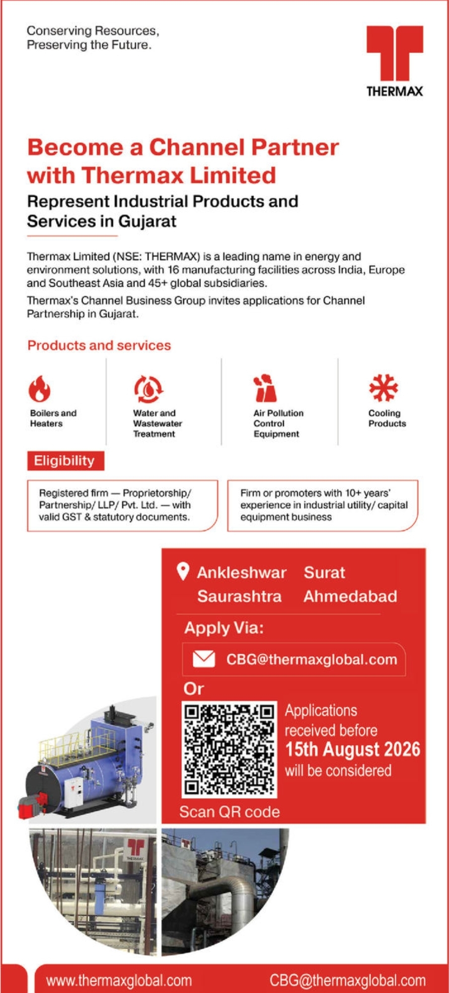 🤝 Become a Channel Partner | Thermax Limited