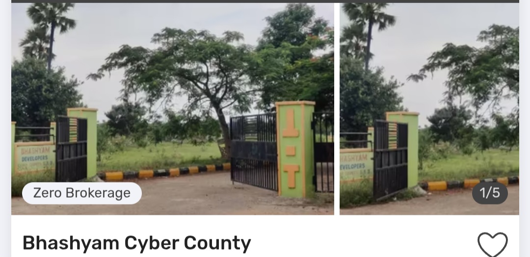 🌿 Bhashyam Cyber County – Budget Friendly Plots