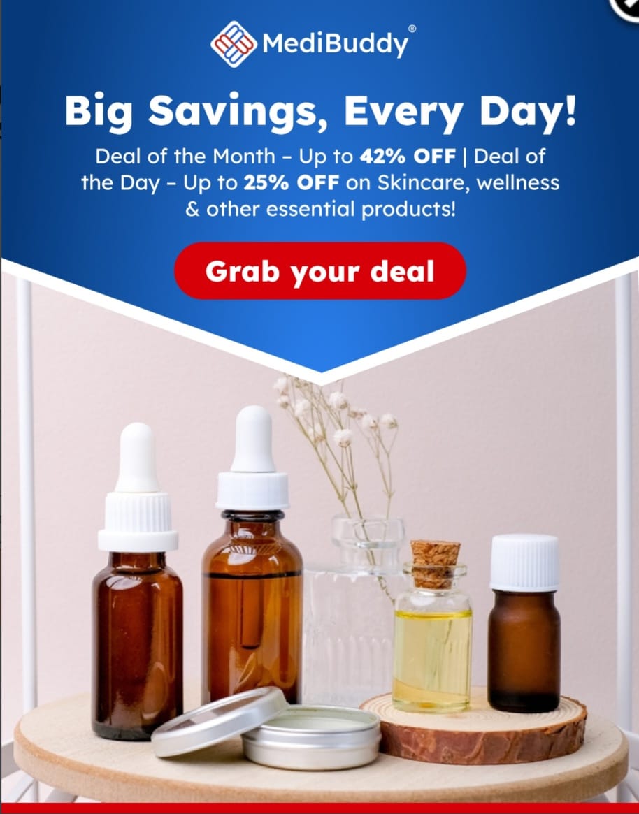 ✨ Big Savings, Every Day with MediBuddy! ✨