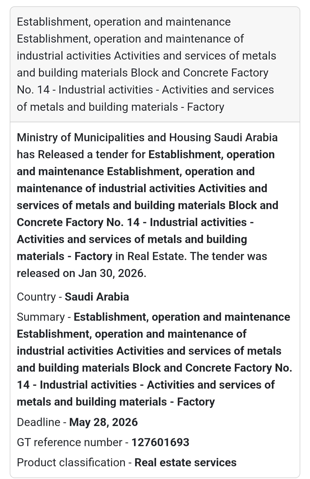 🧱 Block & Concrete Factory No. 14