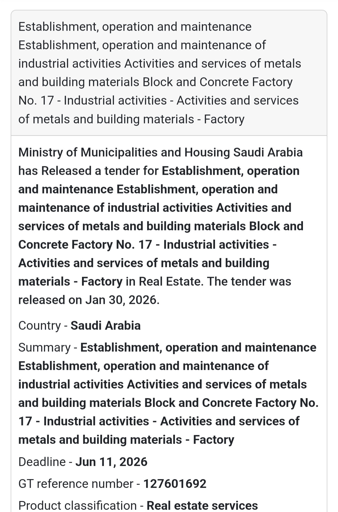 🧱 Block & Concrete Factory No. 17