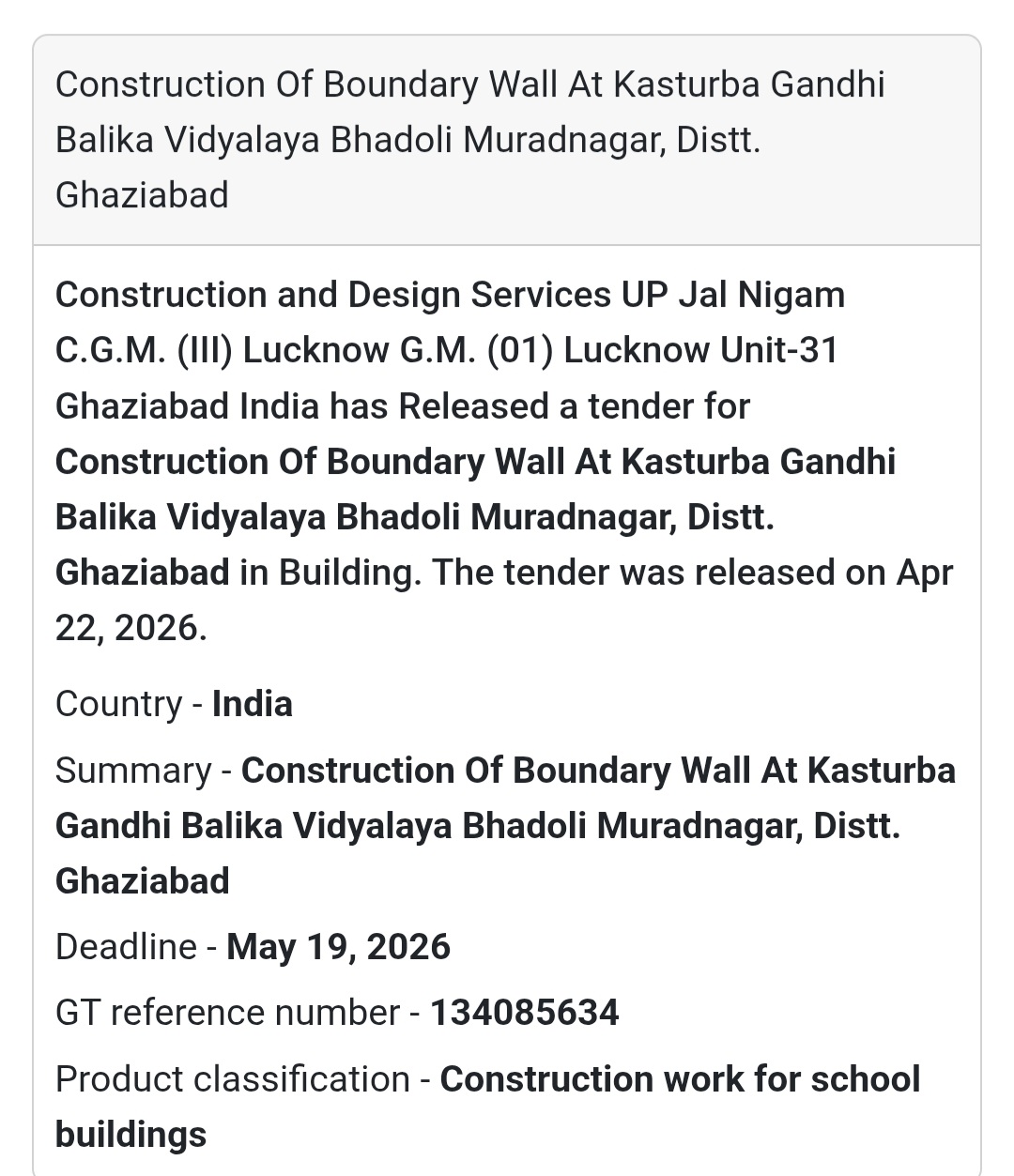 Boundary Wall Construction – Ghaziabad