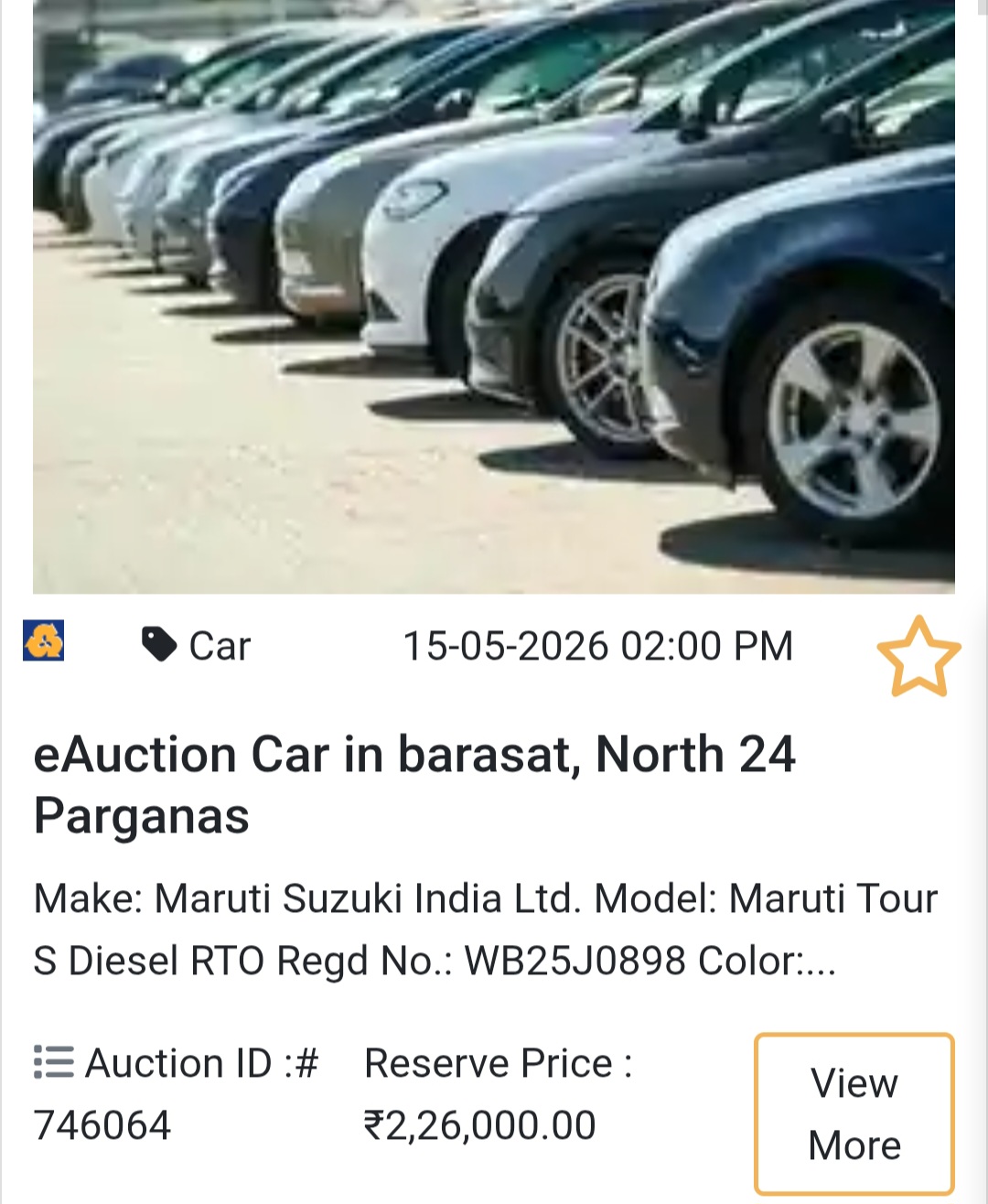 🚕 Budget Car Deal – Barasat Auction