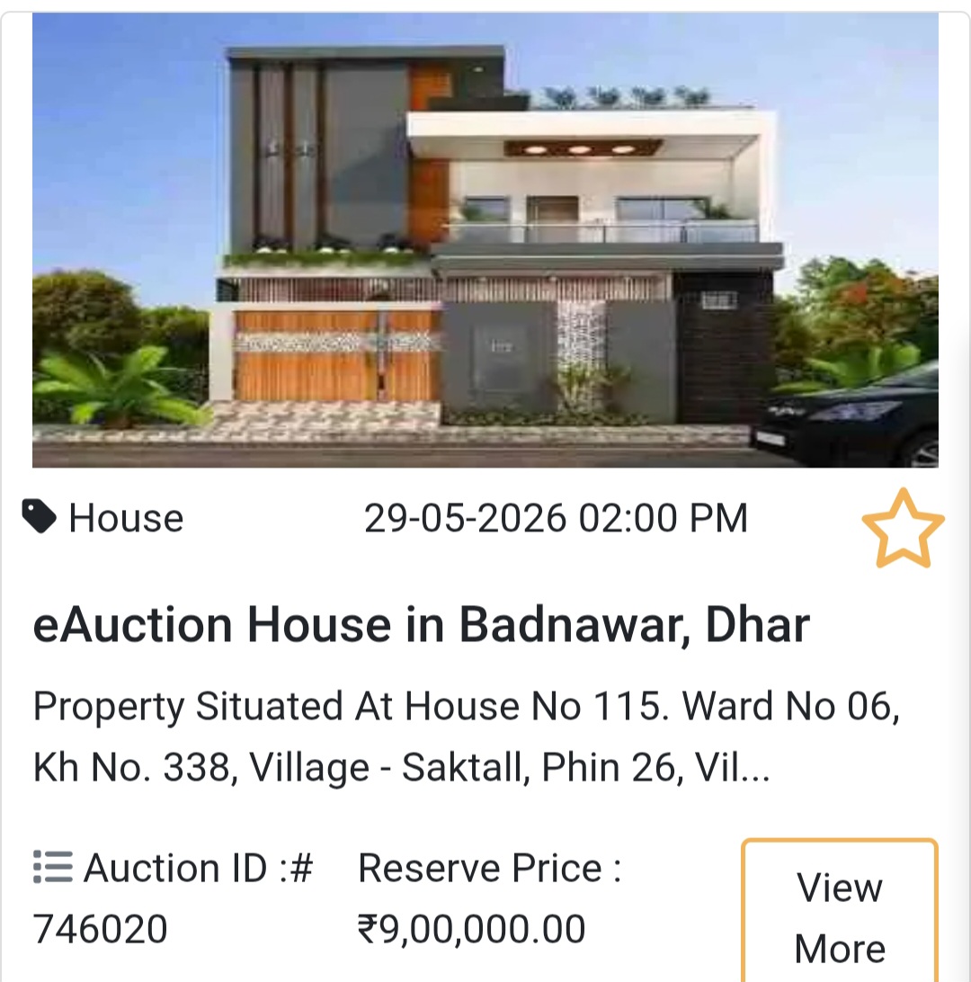 🏠 Budget House in Badnawar, Dhar