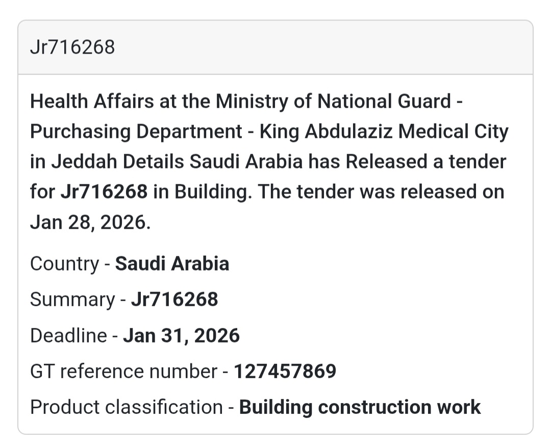 🏗️ Building Works | Jeddah