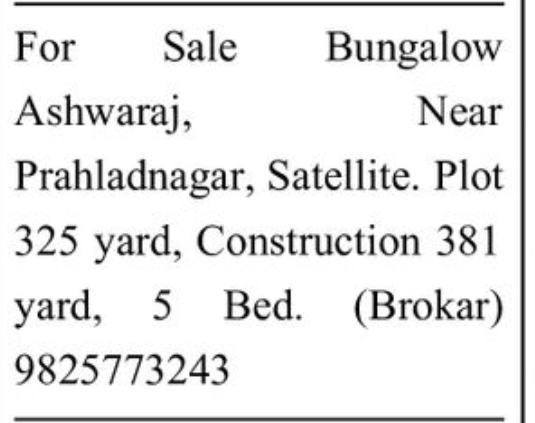 🏡 Bungalow for Sale – Satellite