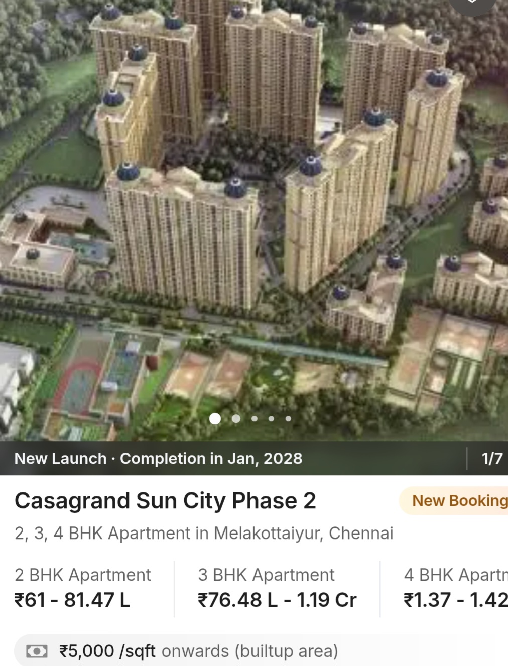 ✨ Casagrand Sun City Phase 2 – A Mega Lifestyle Community in Melakottaiyur, Chennai ✨