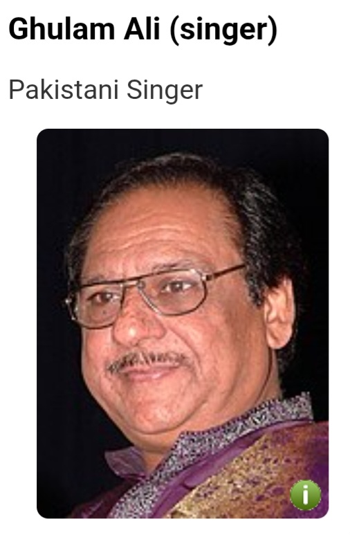 ✨ Celebrating the Legendary Ghulam Ali Ji ✨
