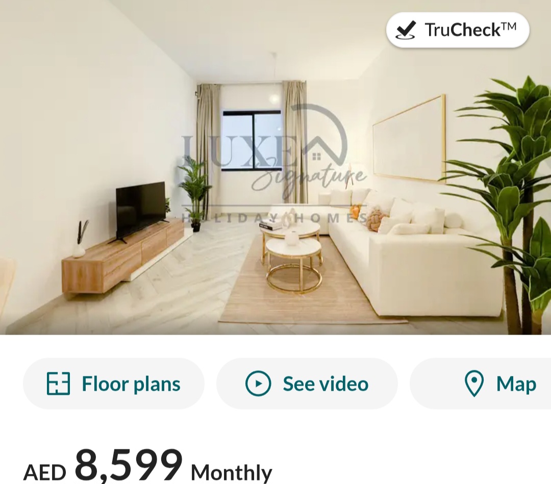 🌟 Classy Furnished 1BHK | Empire Residence, JVC