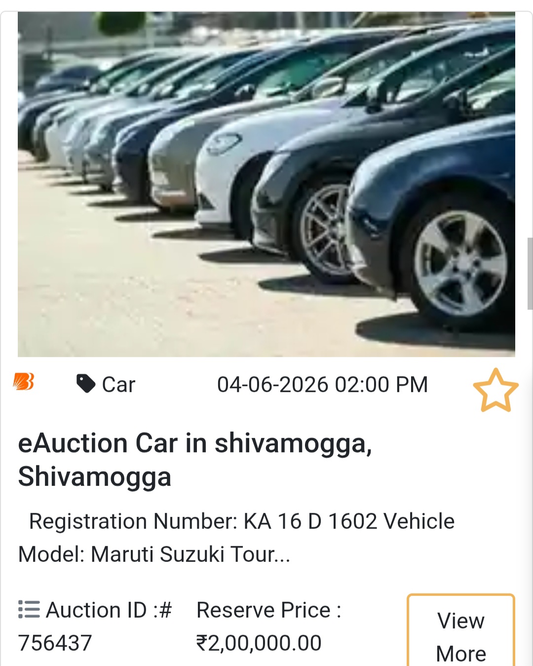 🚗 Commercial Car – Maruti Suzuki Tour