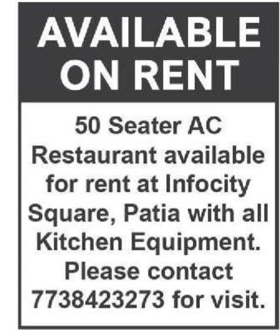 🏢 Commercial Property Available for Rent 📍Infocity Square, Patia, Bhubaneswar