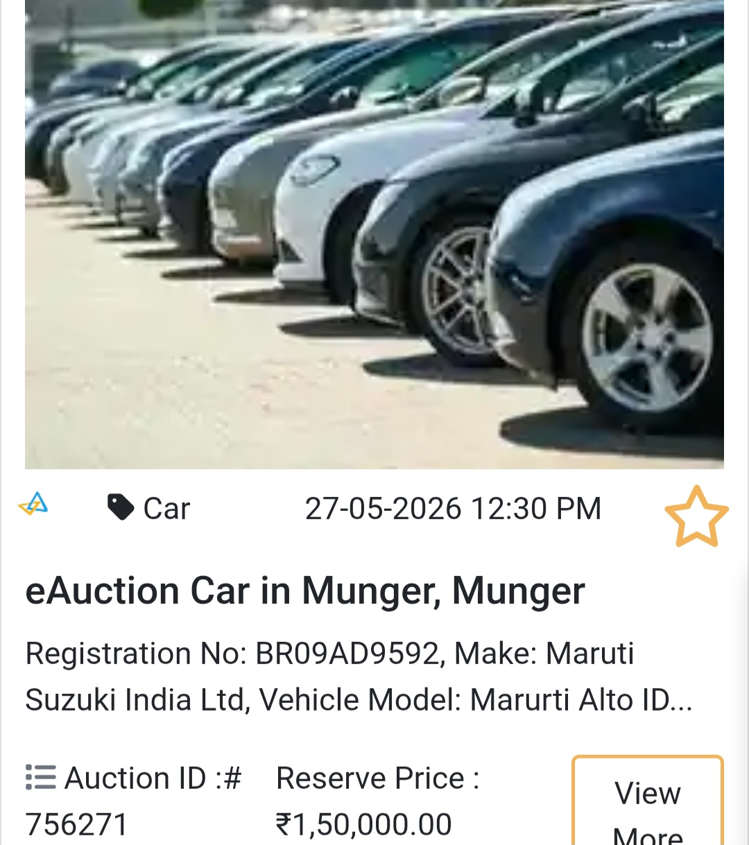 🚗 Compact Car Deal – Maruti Alto