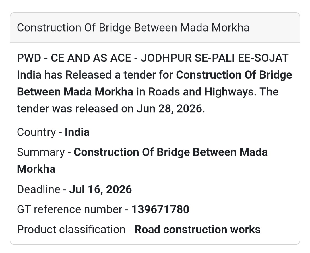 🌉 Construction of Bridge – Mada Morkha | India 🇮🇳