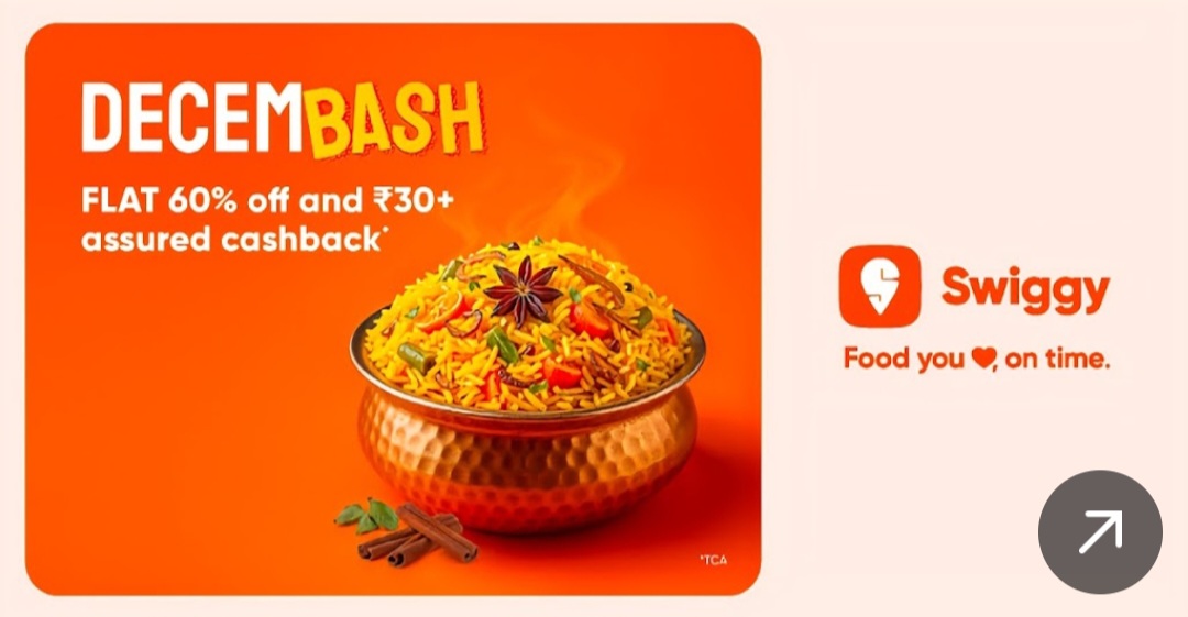 🍽️🔥 DECEMBASH is LIVE on Swiggy! 🔥🍽️