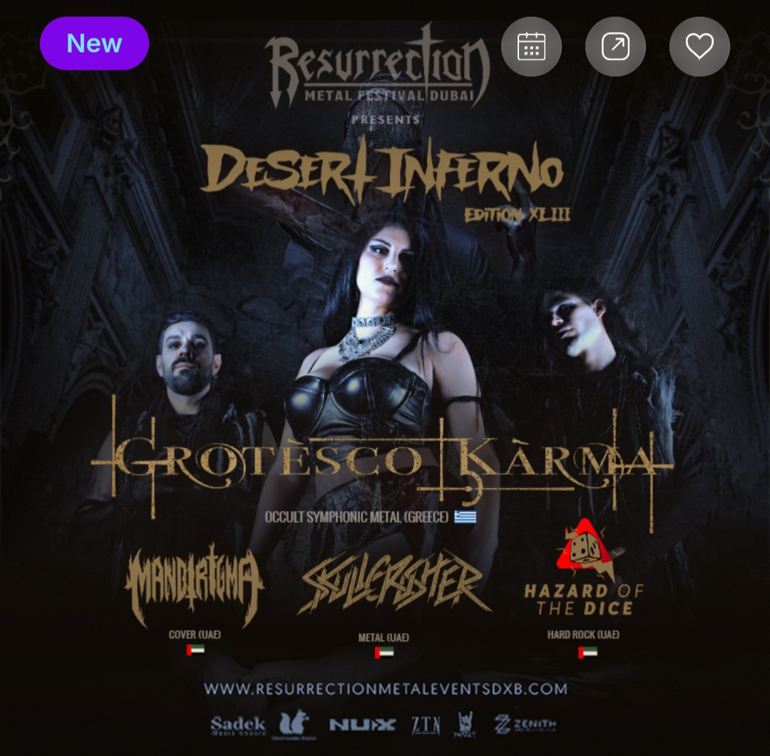 🤘 Desert Inferno – Metal Night