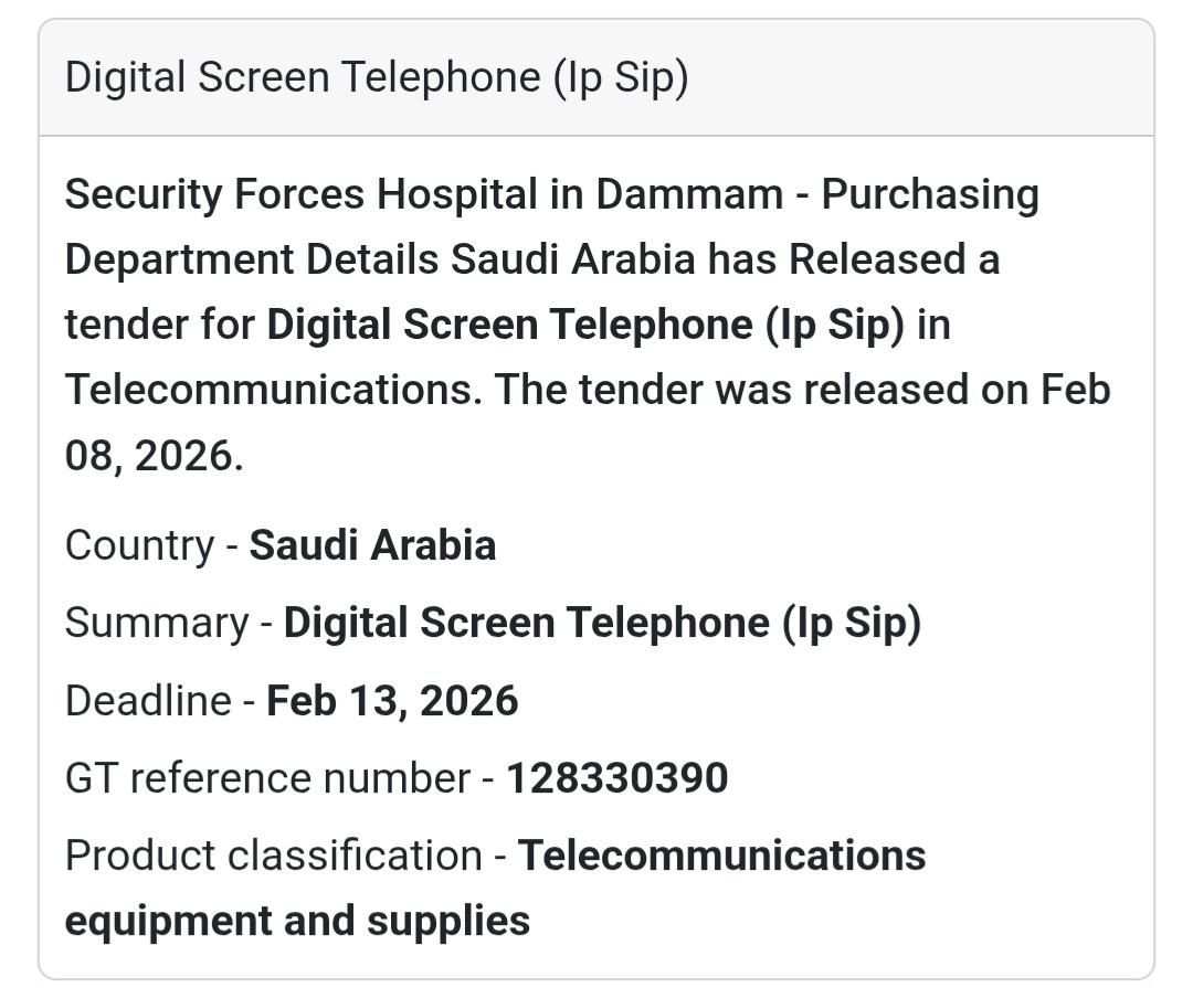 ☎️ Digital Screen IP SIP Telephones