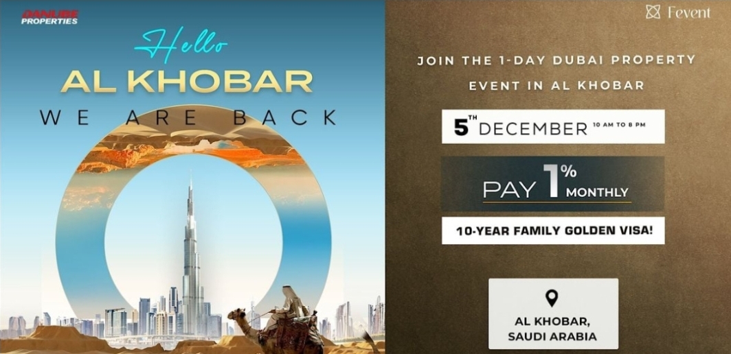Discover Dubai’s Hottest Real Estate Opportunities — Now in Khobar!