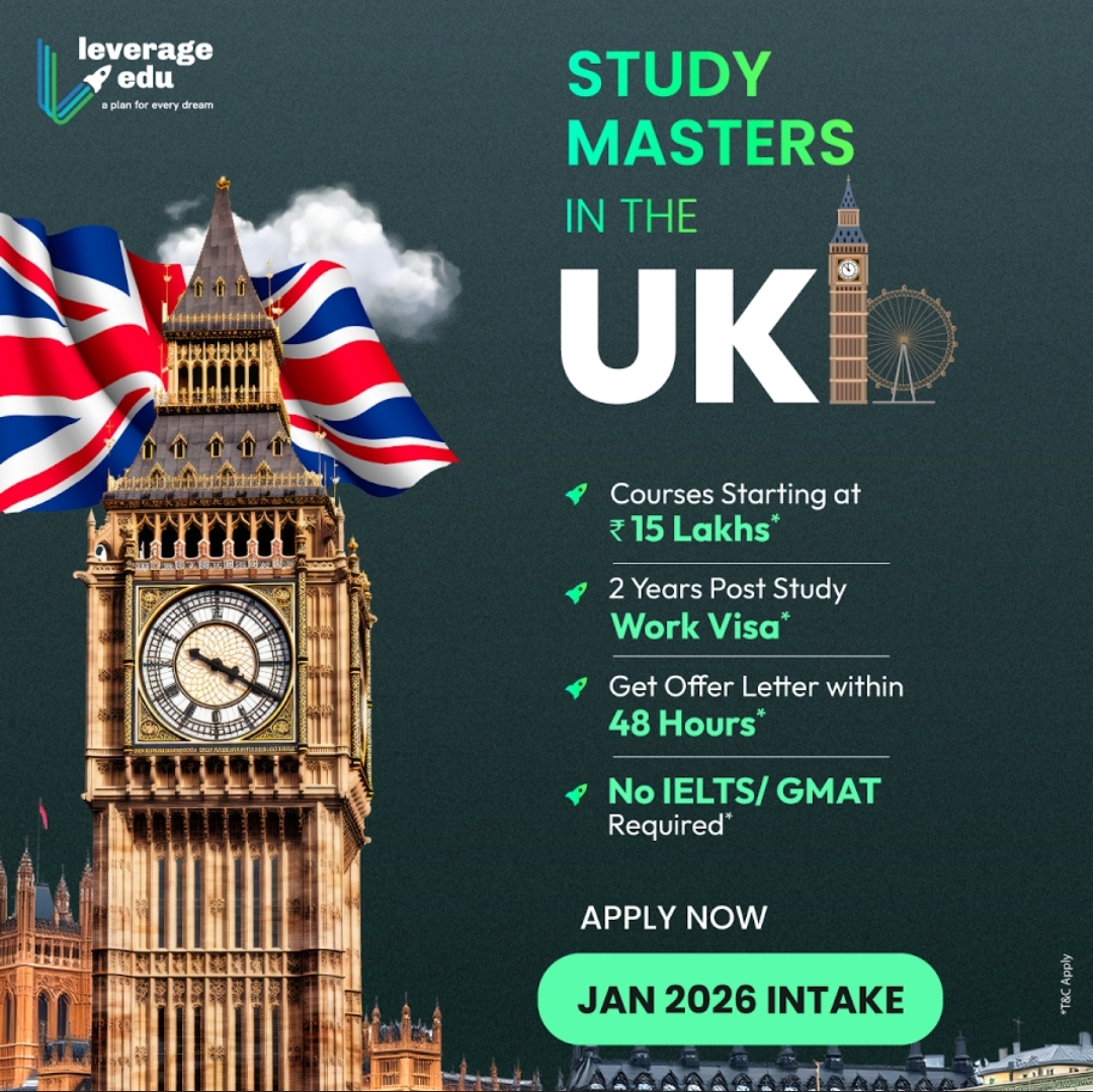🎓✨ Dreaming of a Master’s in the UK? Make it happen!