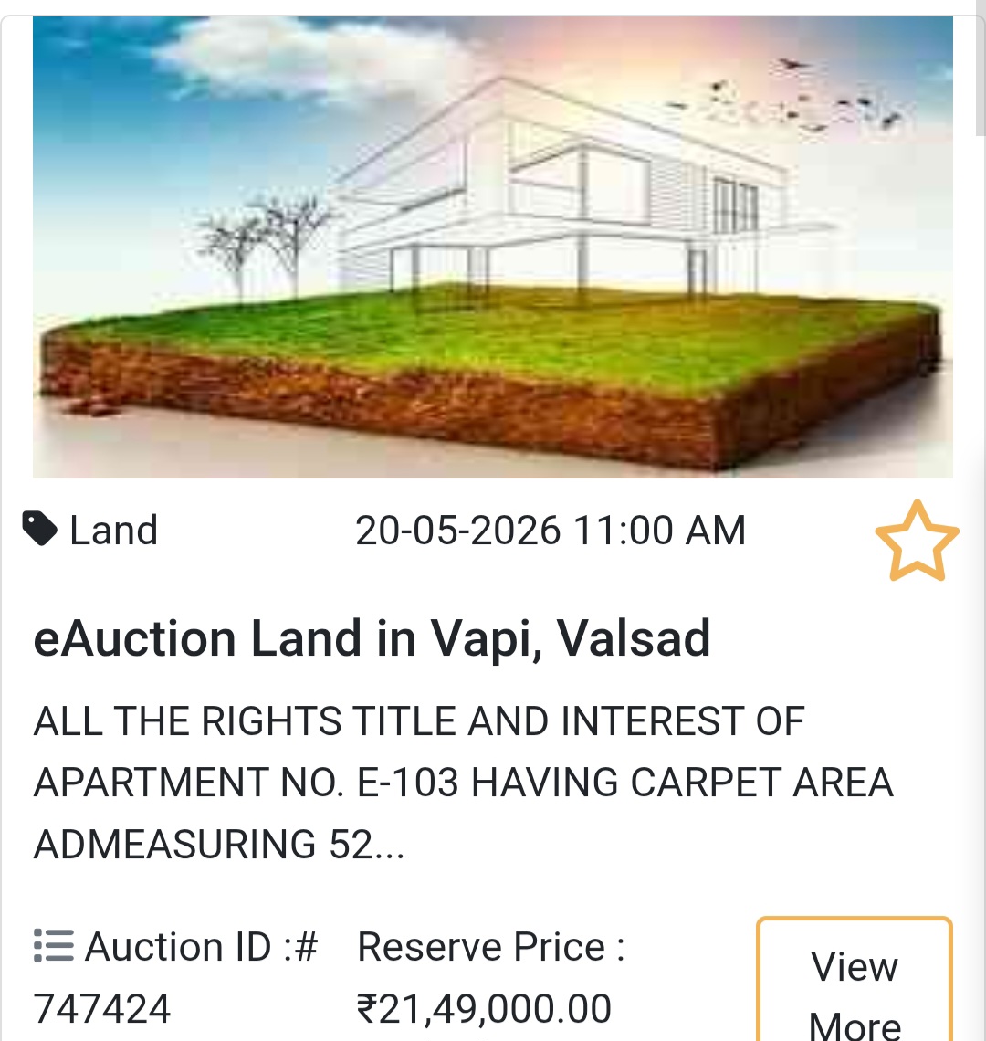 🌾 eAuction Land in Vapi, Valsad