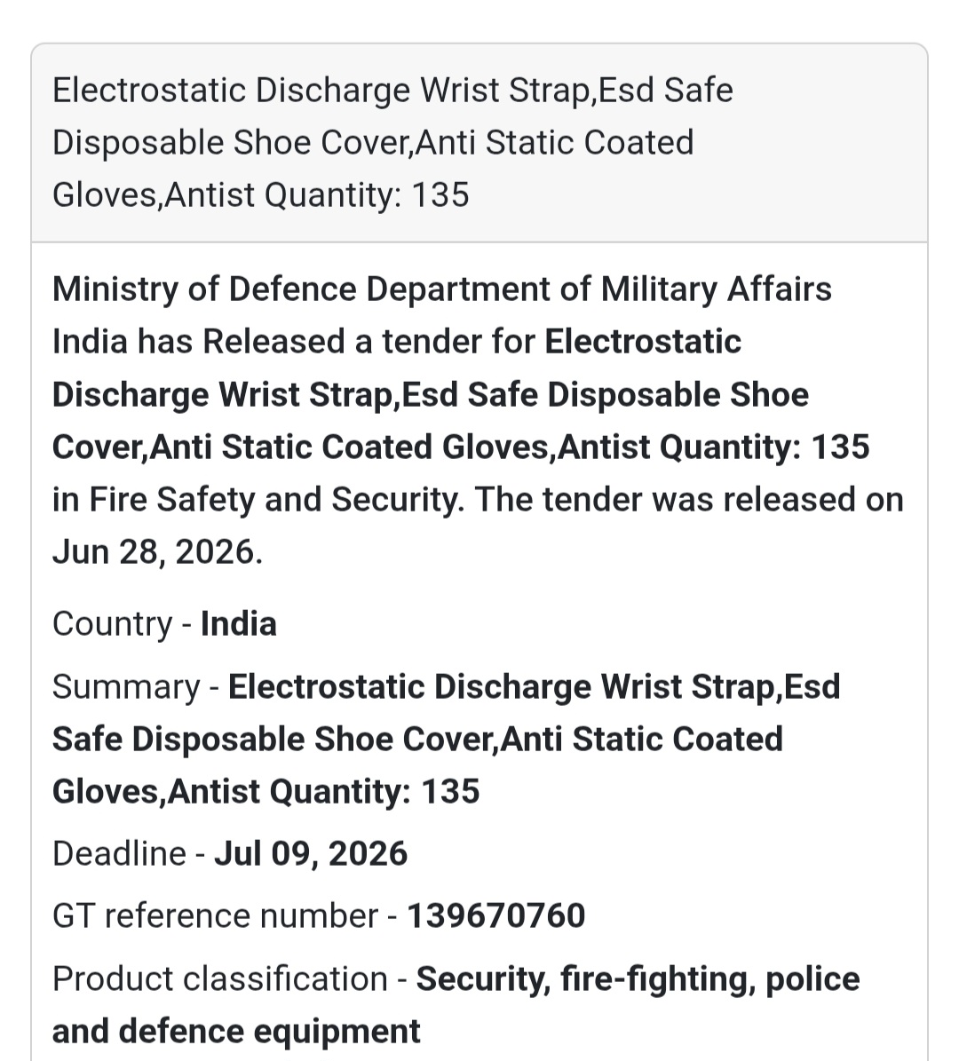 🛡️ Electrostatic Discharge (ESD) Safety Equipment | India 🇮🇳