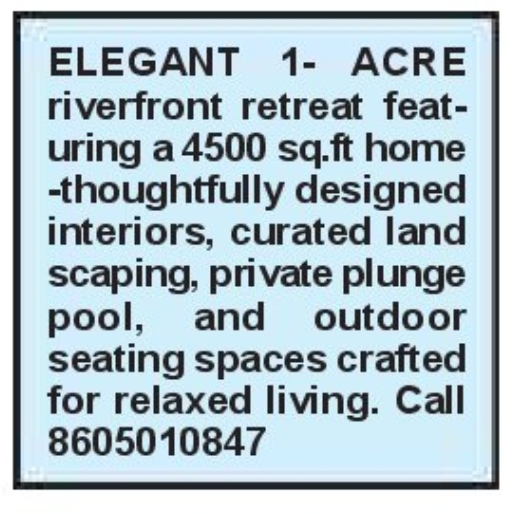 🌿 Elegant Riverfront Retreat