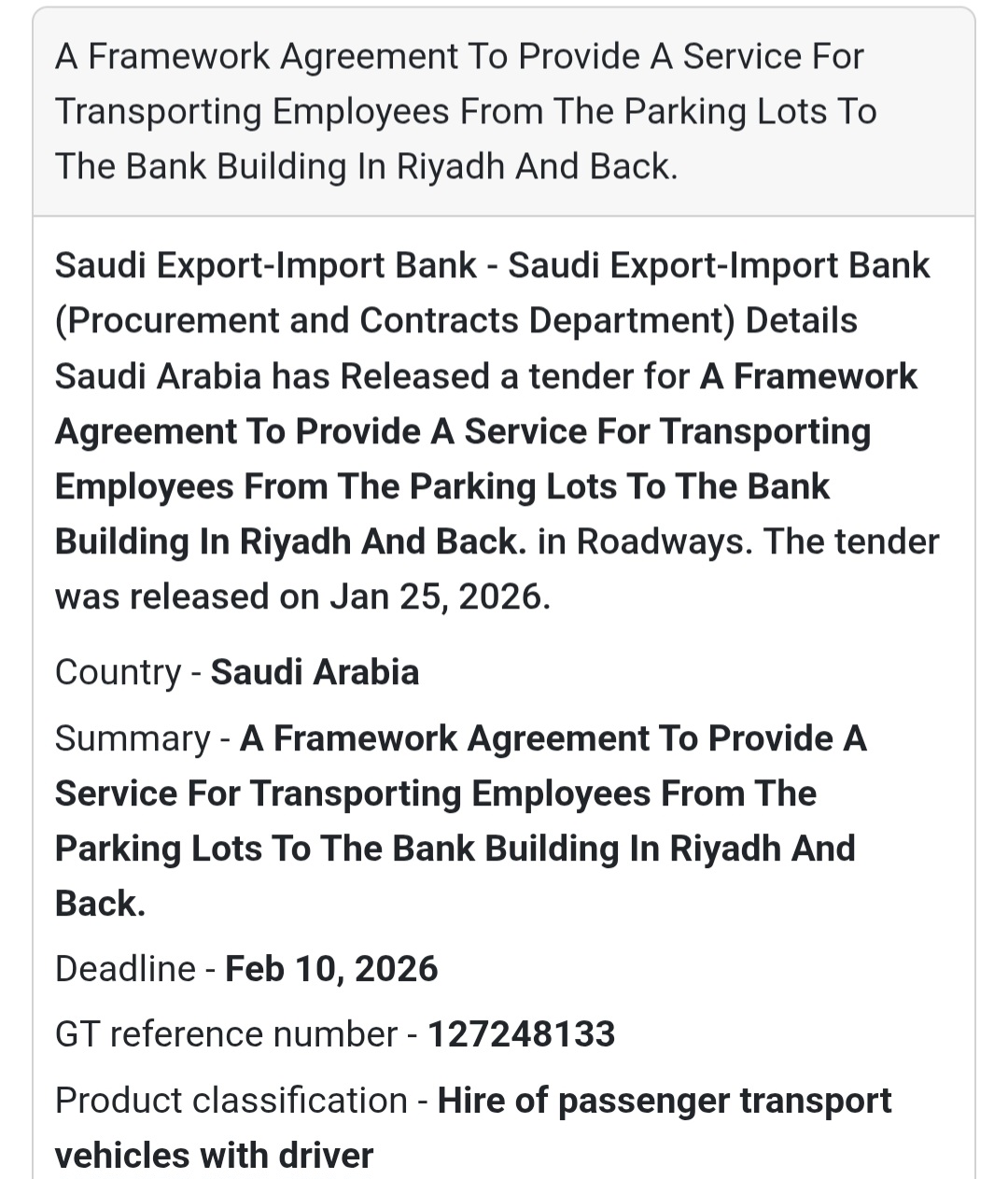 🚌 Employee Transportation Services – Riyadh