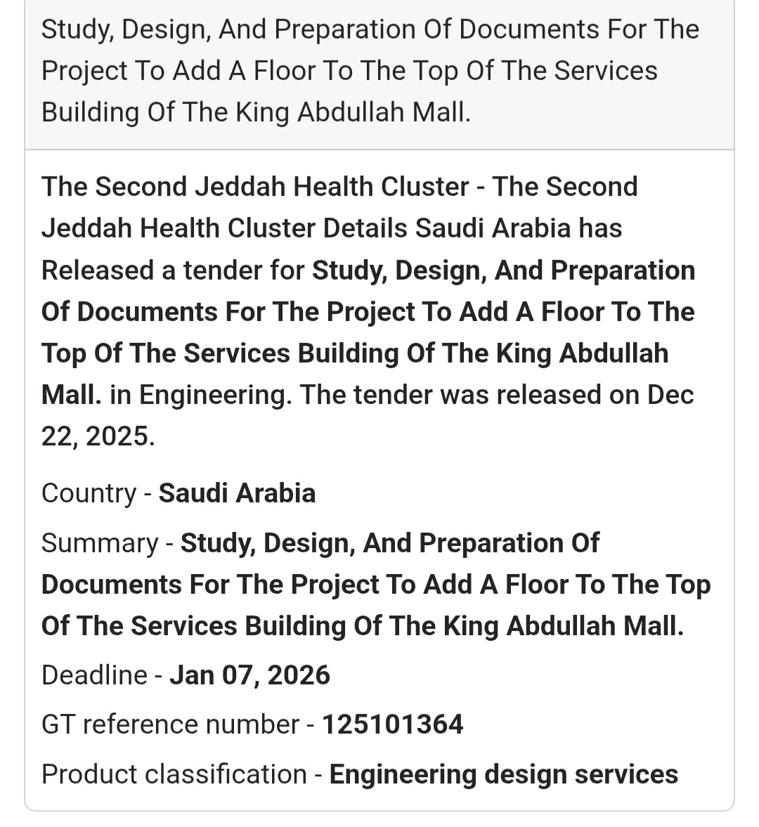 🏗️ Engineering & Design Services – Saudi Arabia 🇸🇦