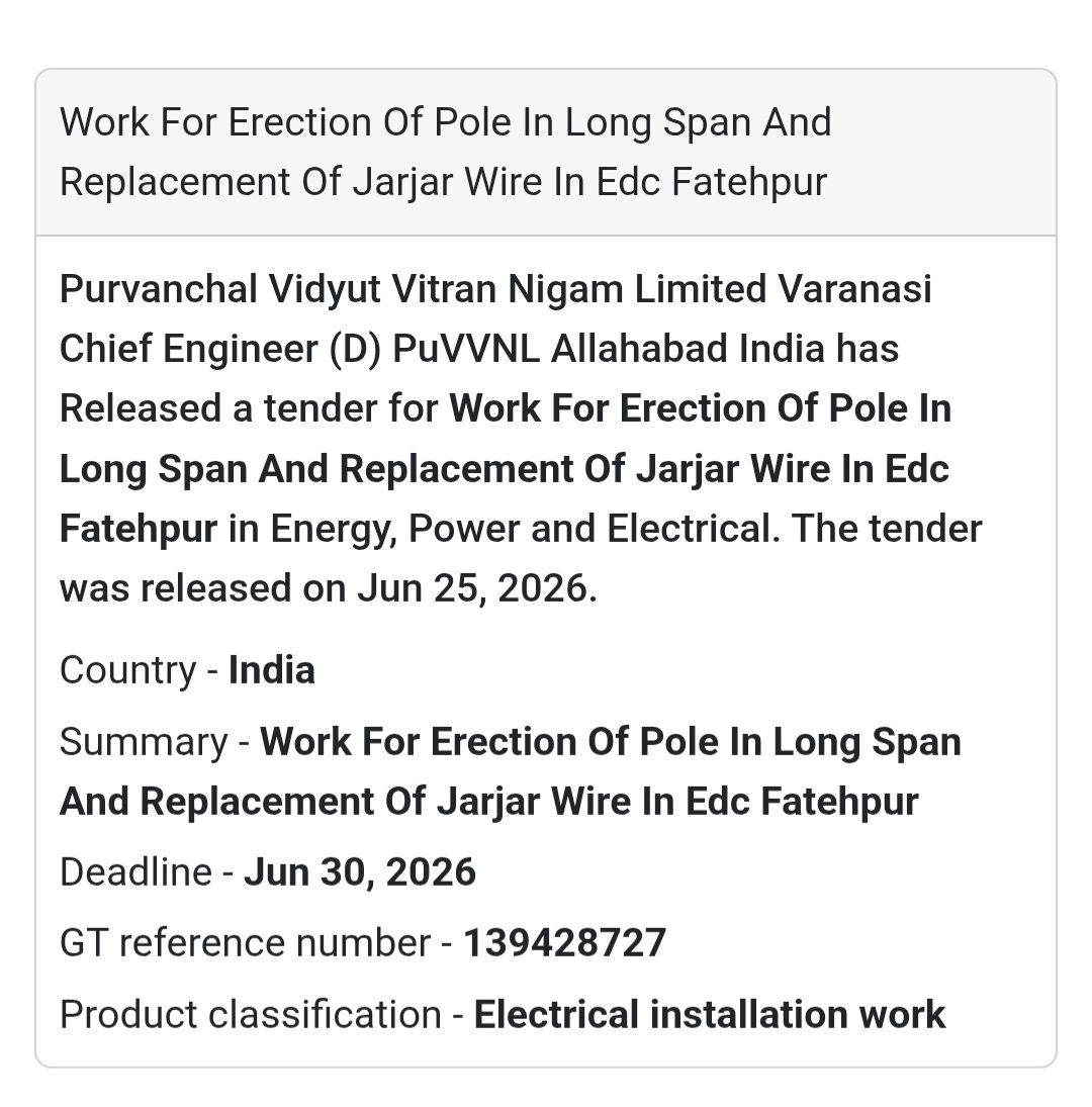 ⚡ Erection of Poles & Replacement of Damaged Wires | Fatehpur, Uttar Pradesh