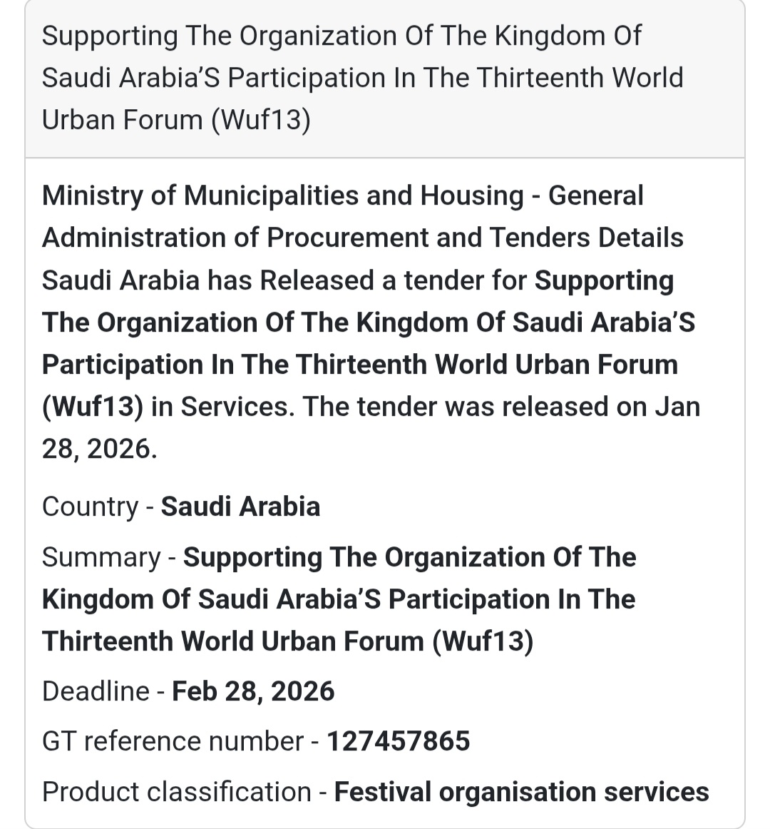 🌍 Event Support Services | Saudi Arabia