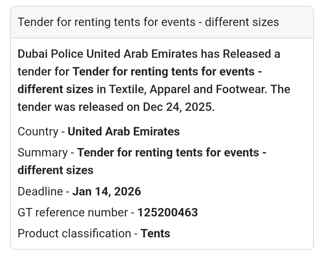⛺ Event Tents Rental | UAE 🇦🇪