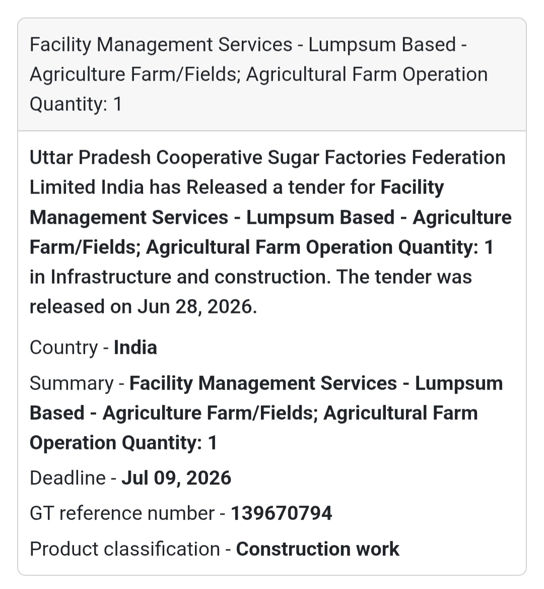 🌾 Facility Management Services – Agriculture Farm Operations | India 🇮🇳