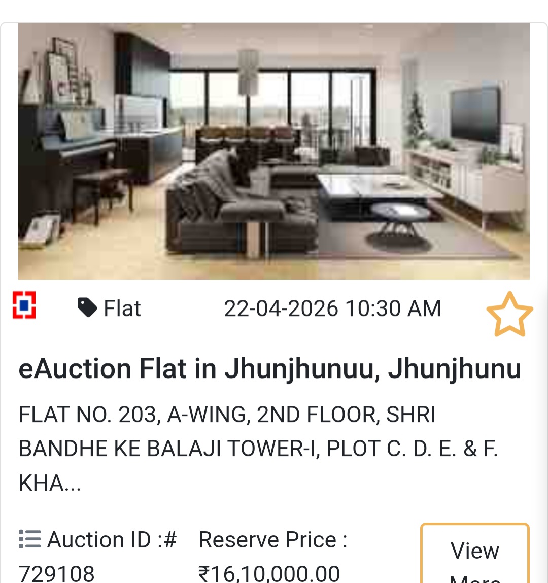 🏢 Flat in Jhunjhunu, Rajasthan