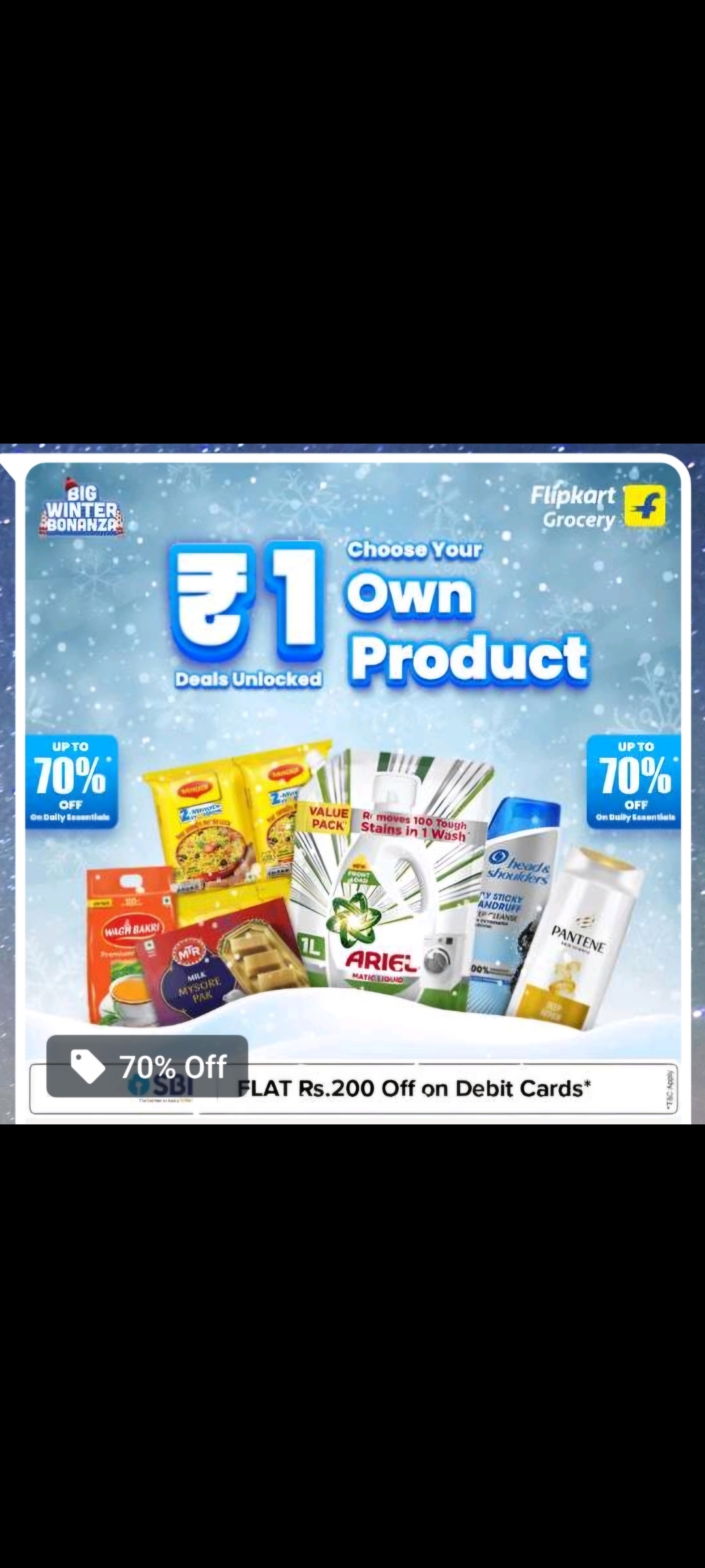 🚨 Flipkart Grocery Mega Deal! 🚨