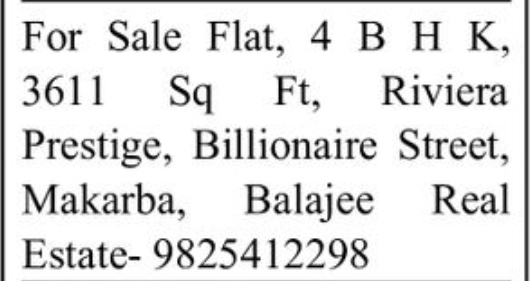 🏠 FOR SALE – 4 BHK Flat | Makarba