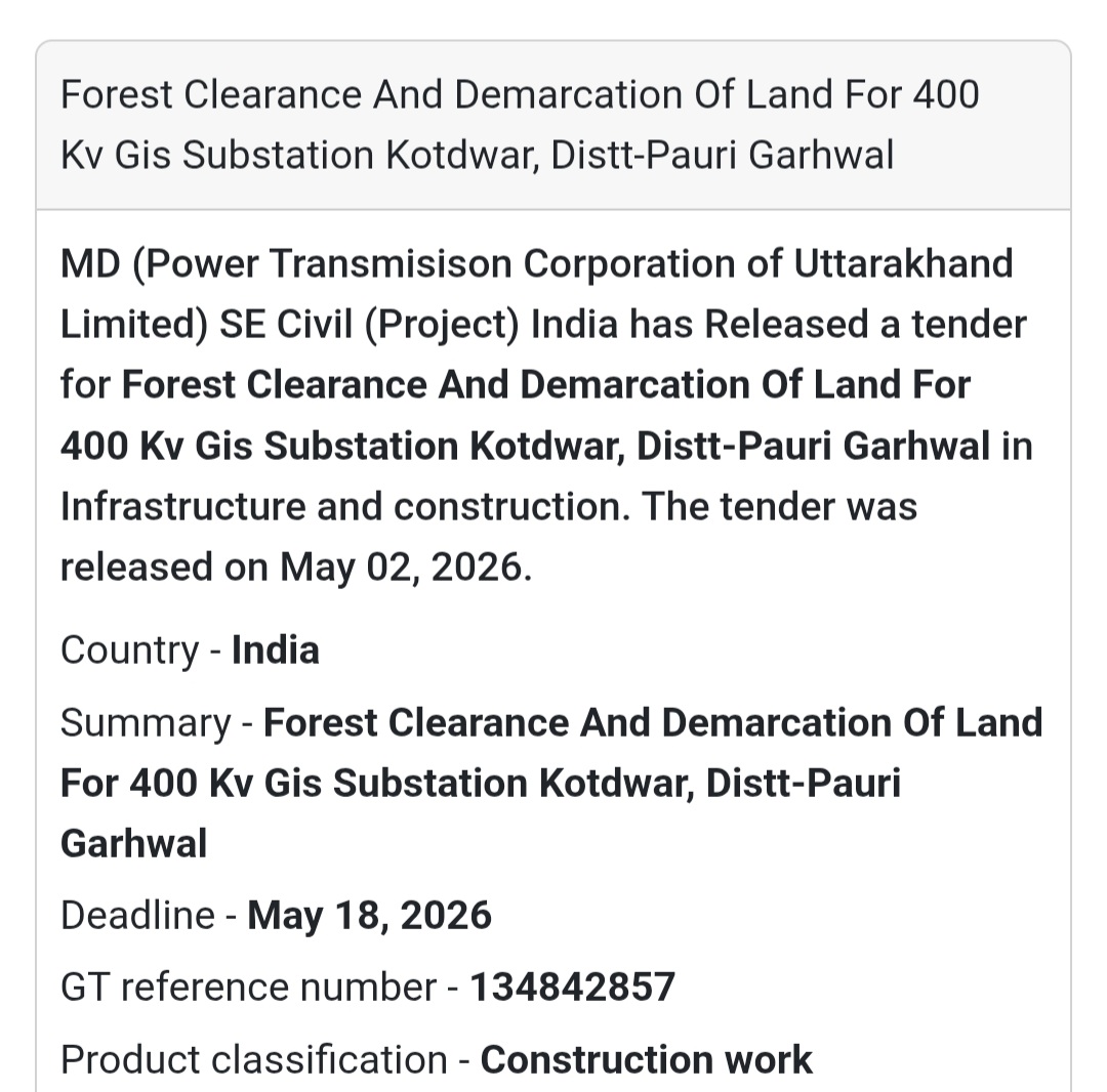 🌲 Forest Clearance & Land Demarcation