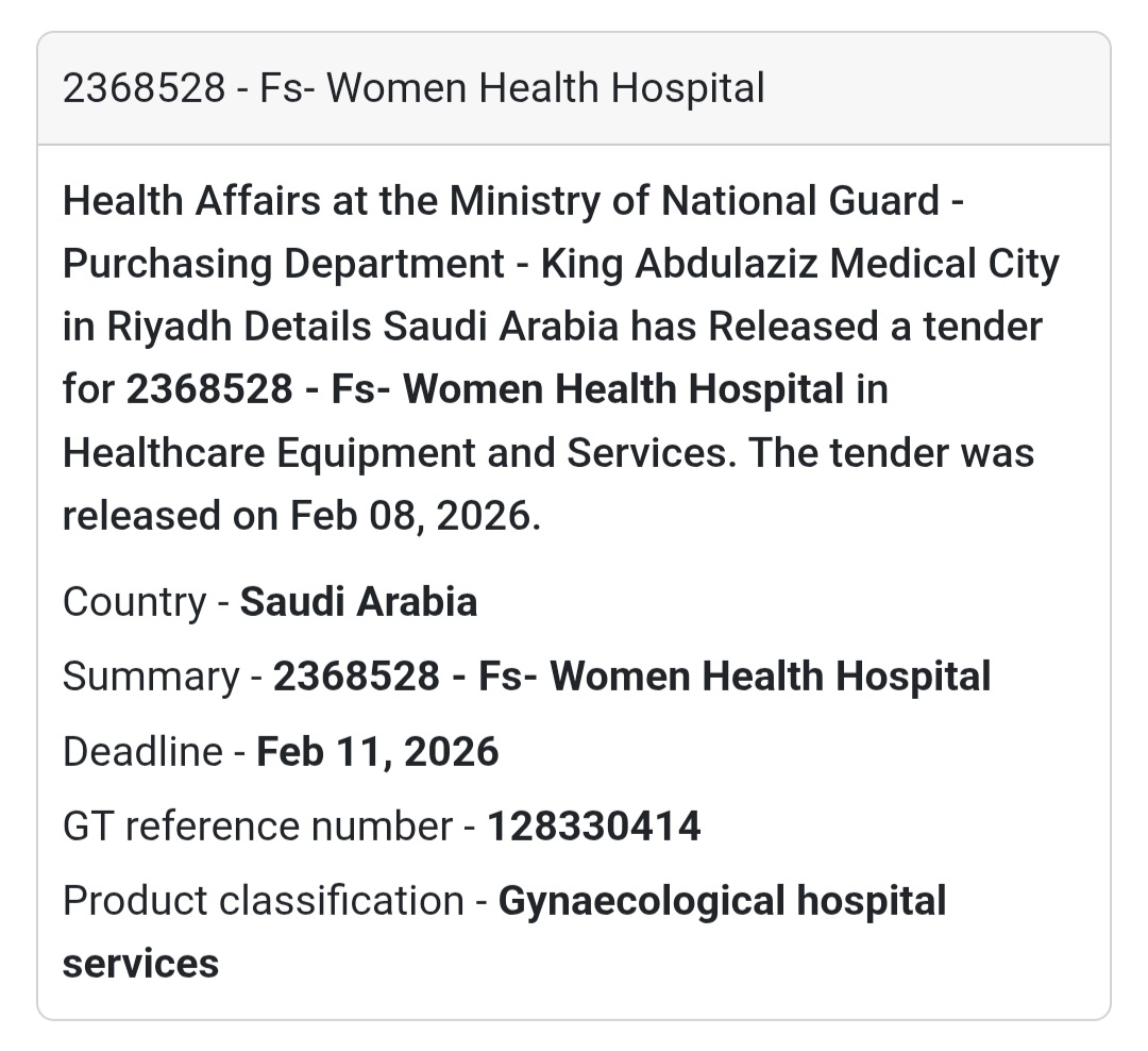 🏥 FS – Women’s Health Hospital