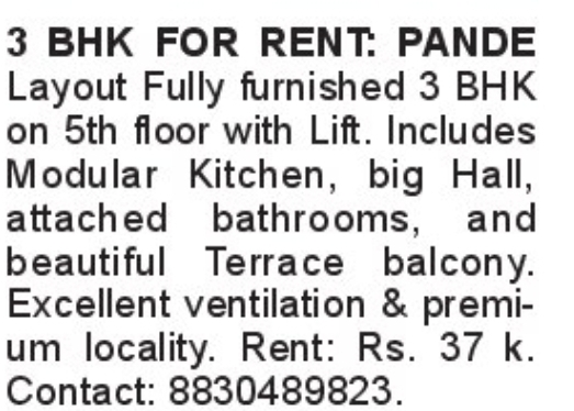 🏠 Fully Furnished 3 BHK for Rent