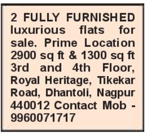 🏙️ Fully Furnished Luxury Flats for Sale