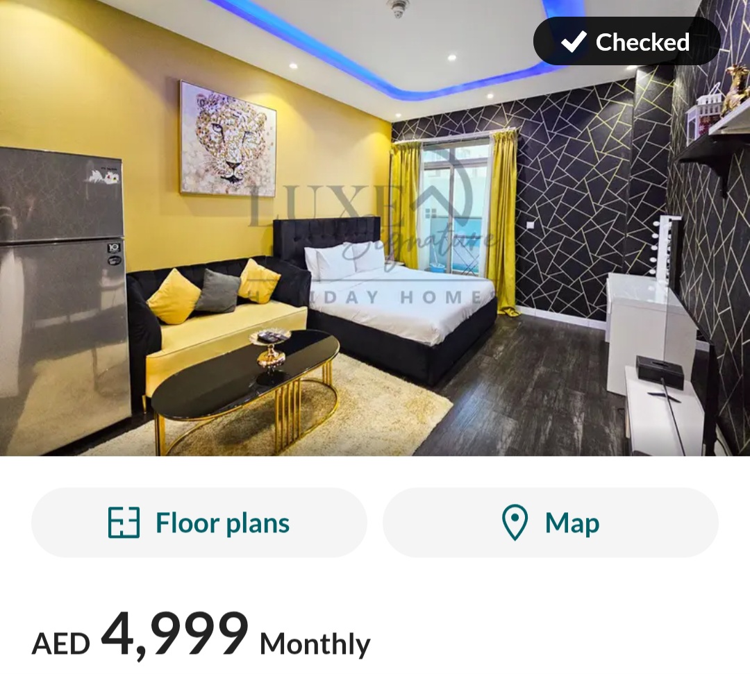 🏡 Fully Furnished Studio | Laya Mansion, JVC