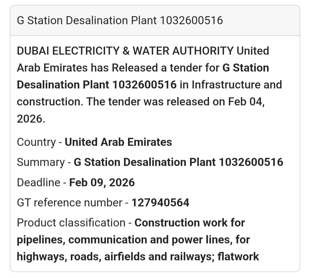 🚰 G Station Desalination Plant (1032600516)