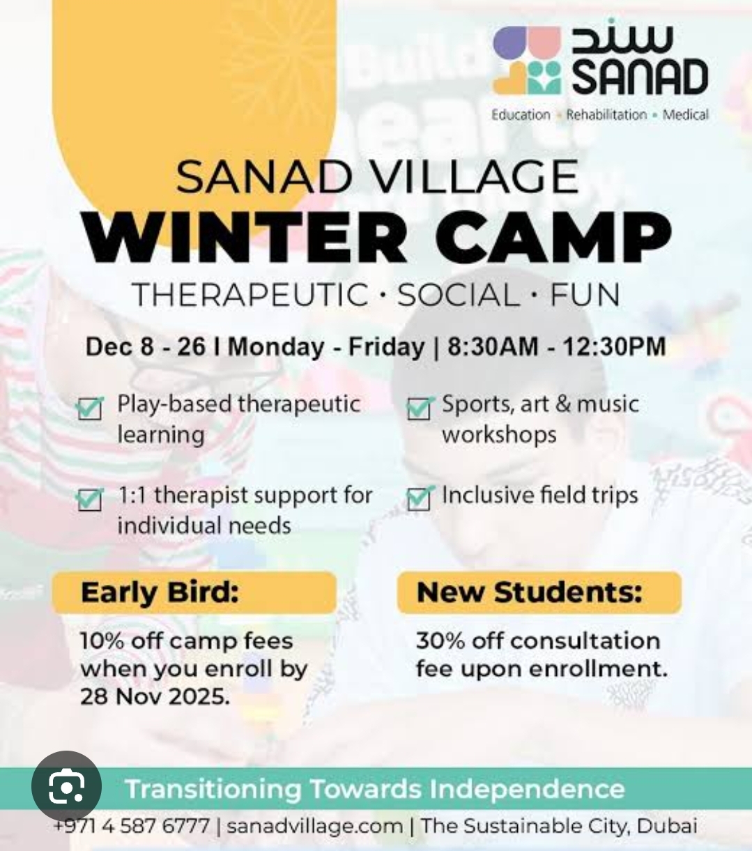 Give your child a meaningful, enriching winter experience! ❄️💛