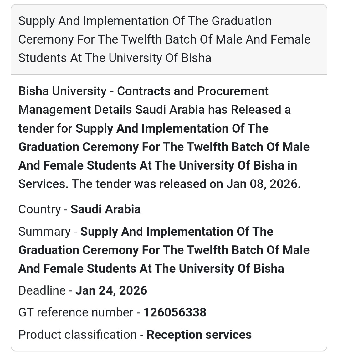 🎓 Graduation Ceremony – University of Bisha