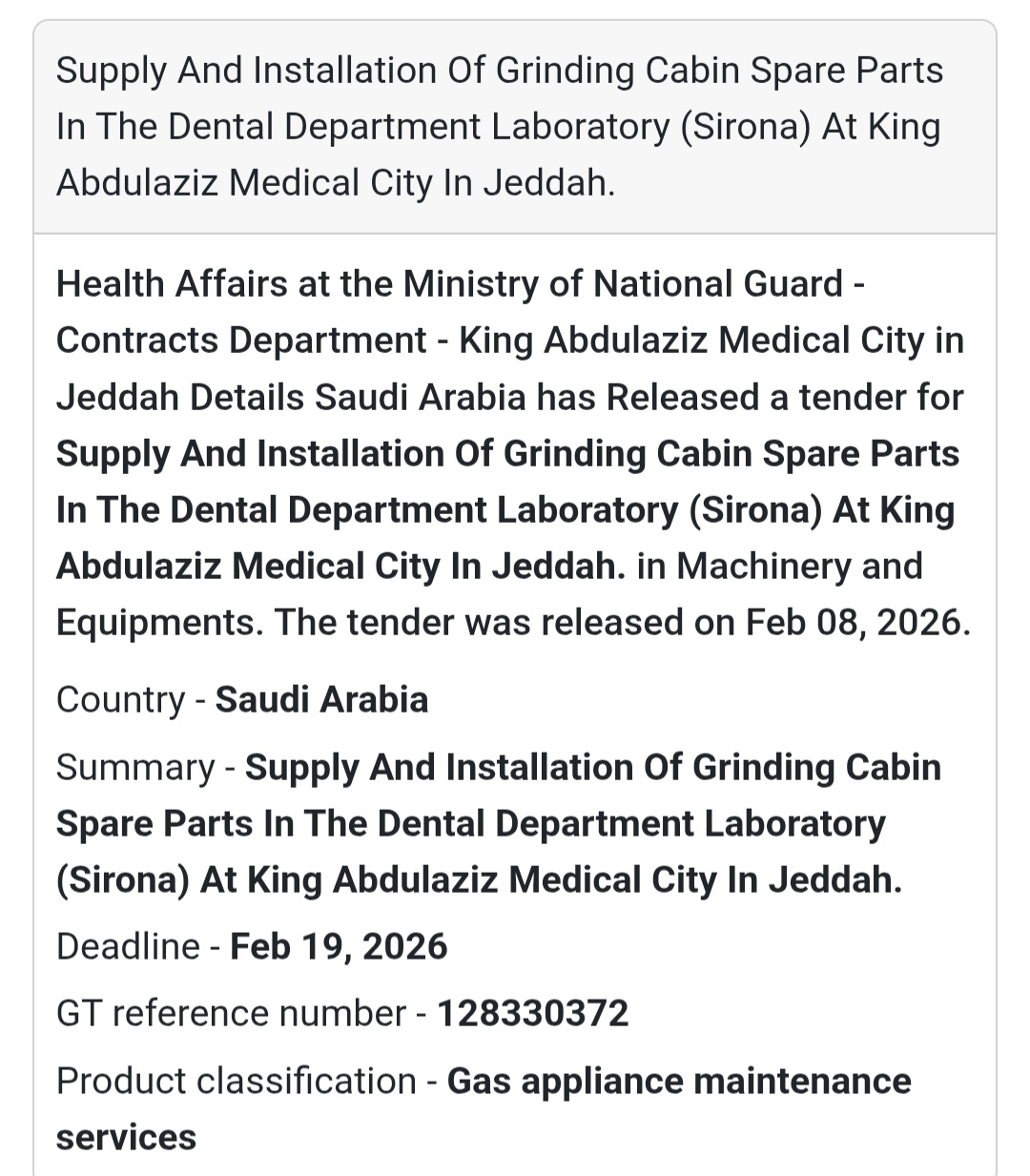 🦷 Grinding Cabin Spare Parts – Dental Laboratory 📍 Saudi Arabia