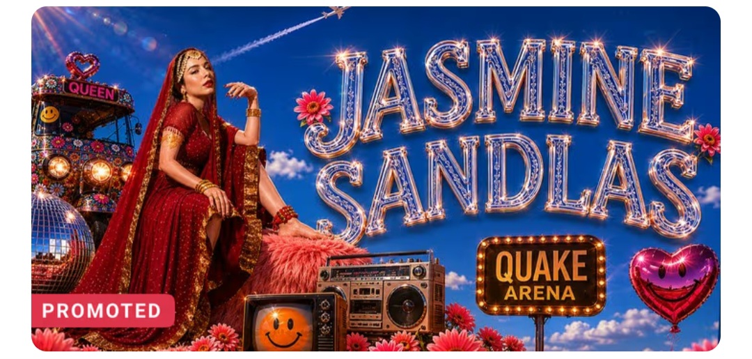 💃 Gulabi Queen: Jasmine Sandlas Live in Hyderabad