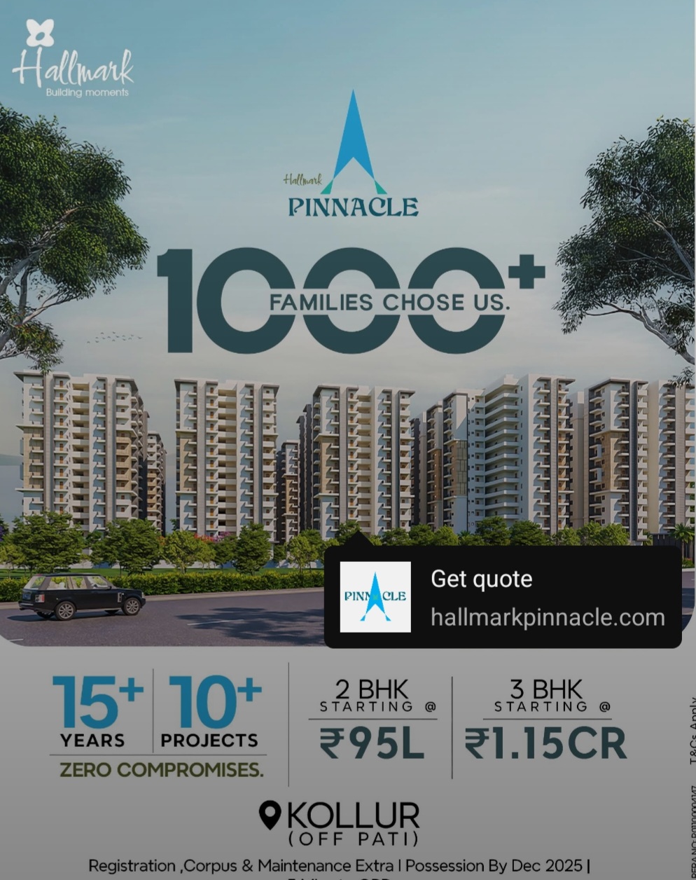 🏙️ Hallmark Pinnacle – Kollur