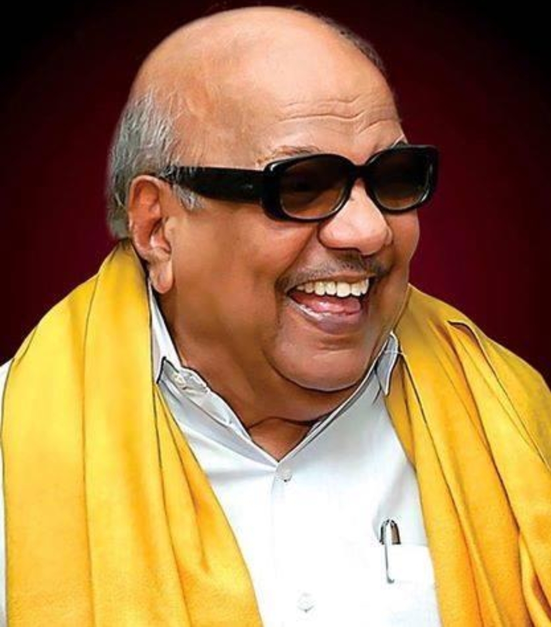happy birthday 🎂 🏛️ M. Karunanidhi (Born: June 3, 1924)
