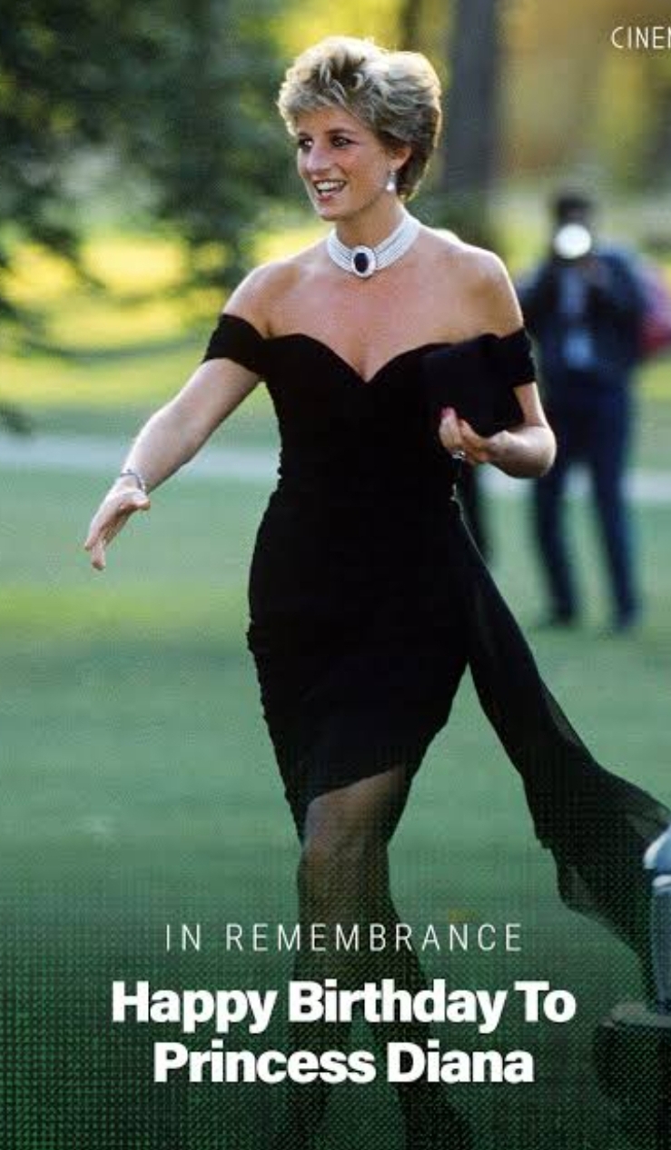 Happy Birthday to princess Diana 🌹