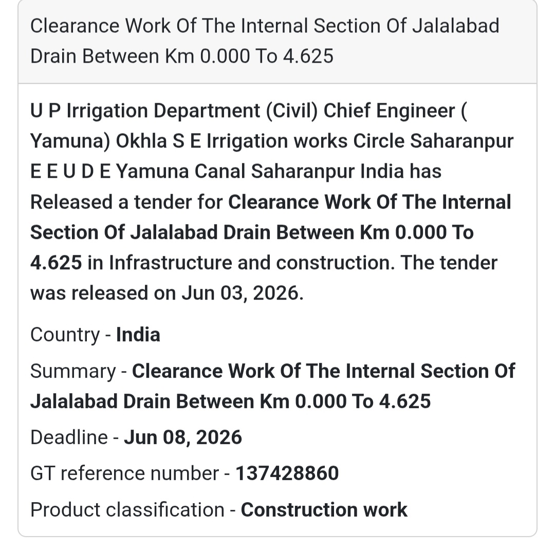 🌊 Heading: Jalalabad Drain Clearance Work