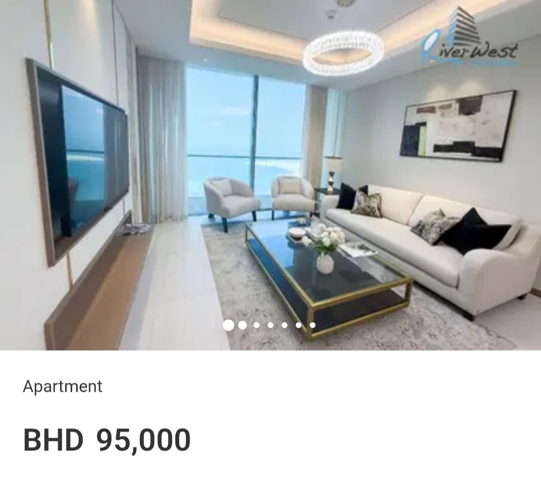 🌅 High-Floor 1BR Sea View | Bahrain Bay (For Sale)