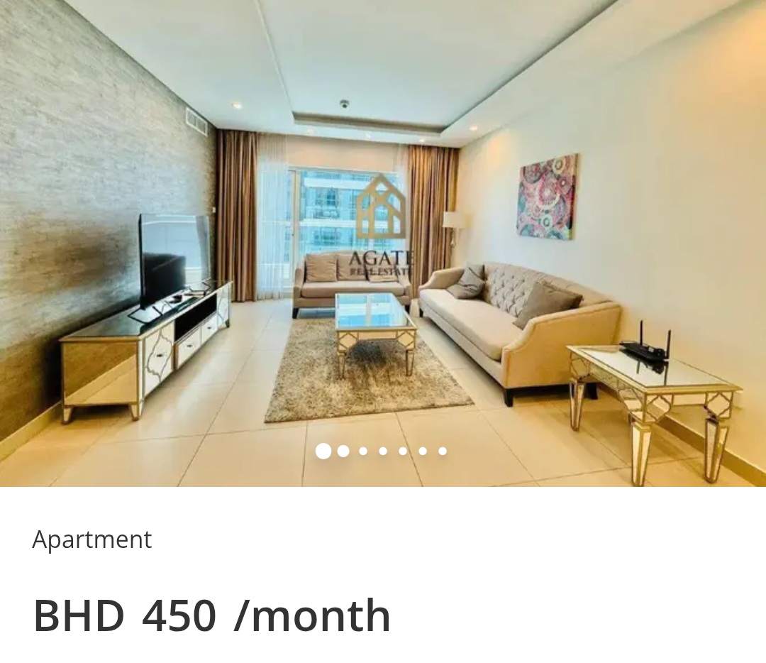 🌅 High Floor 2 Bedroom – Amwaj Island